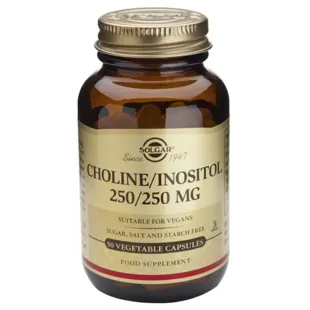 Solgar choline / Inositol 250/250 mg 50 c