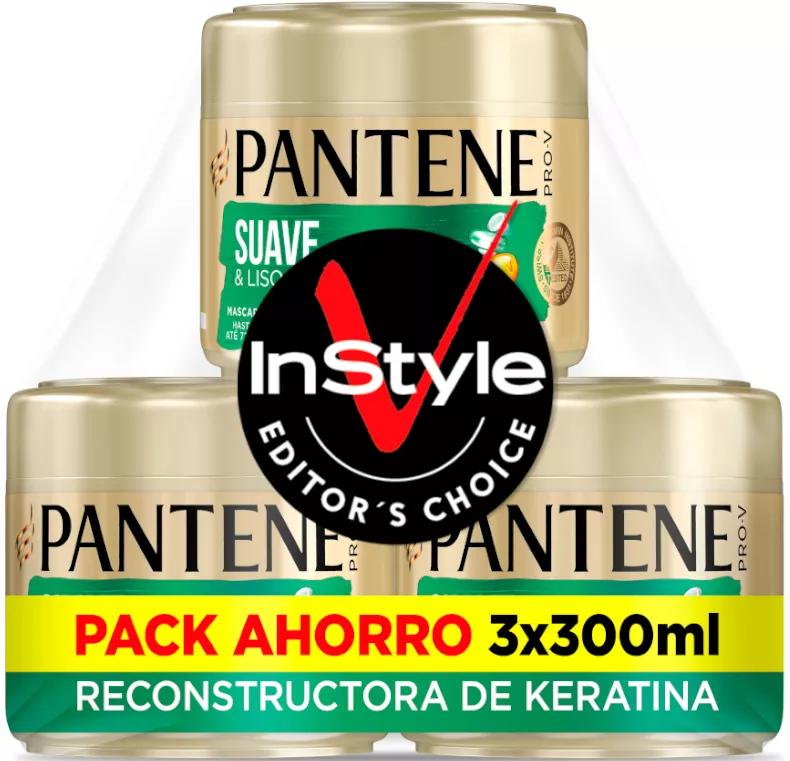 Pantene Soft & Smooth Queratina Reconstrutiva 3x300ml