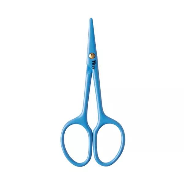 Tijeras Vitry Baby Esmalte Acero Inoxidable Azul