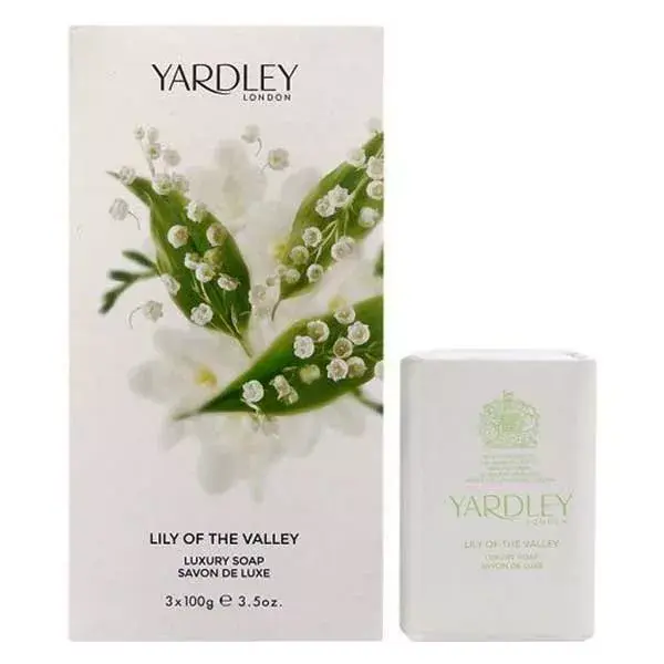 Yardely Lily of the Valley 3 Jabones x 100g