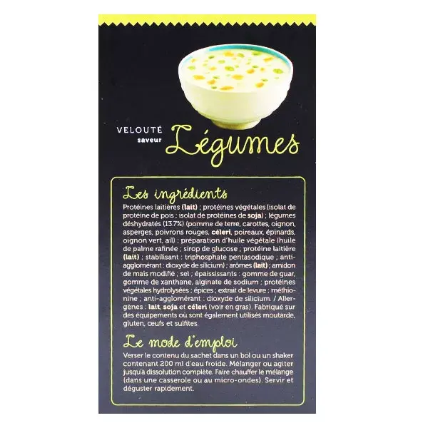 Protifast Soupe Hyperprotéinée Velouté de Légumes 7 sachets