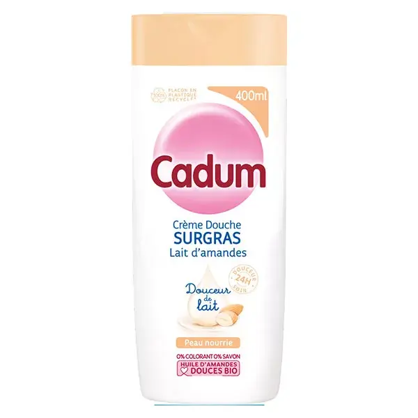 Cadum Shower Gel Gentle Almond Milk Organic 400ml