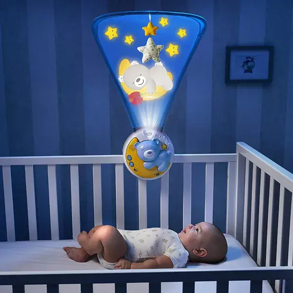 Chicco Jouet Veilleuse First Dreams Mobile Next2Moon +0m Blu