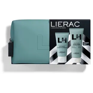 Lierac Homme Neceser Feuchtigkeitsgel 50 ml + Duschgel 200 ml GESCHENK