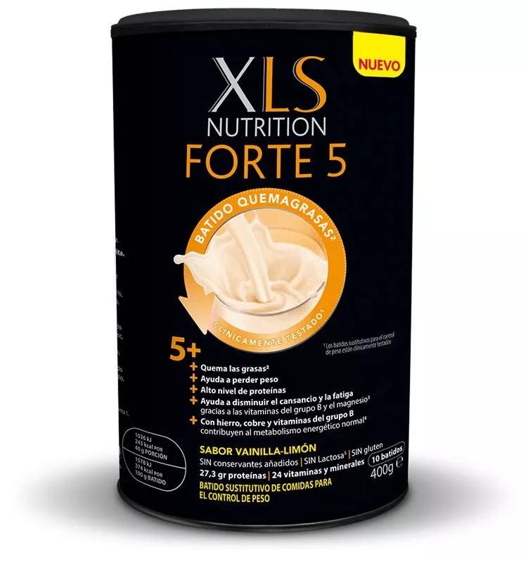 XLS Forte 5 Quemagrasas Batido 400 gr
