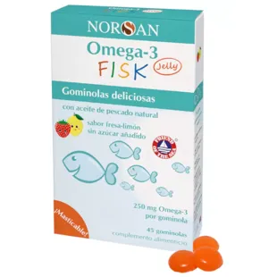 NORSAN Omega-3 FISK Jelly 45 Gummies