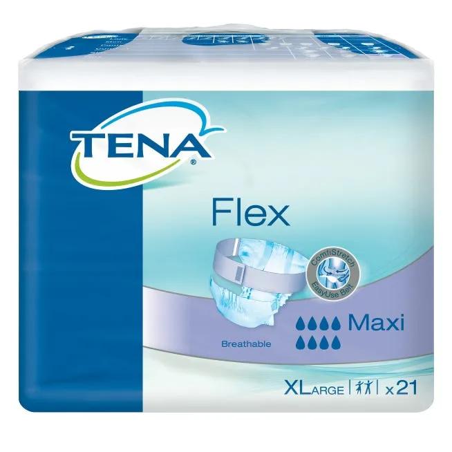 Tena Flex Maxi Pannolini Taglia XL 21 Pezzi