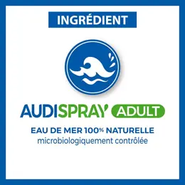 Audispray Adult Hygiène Régulière de l'Oreille Lot de 2 x 50ml