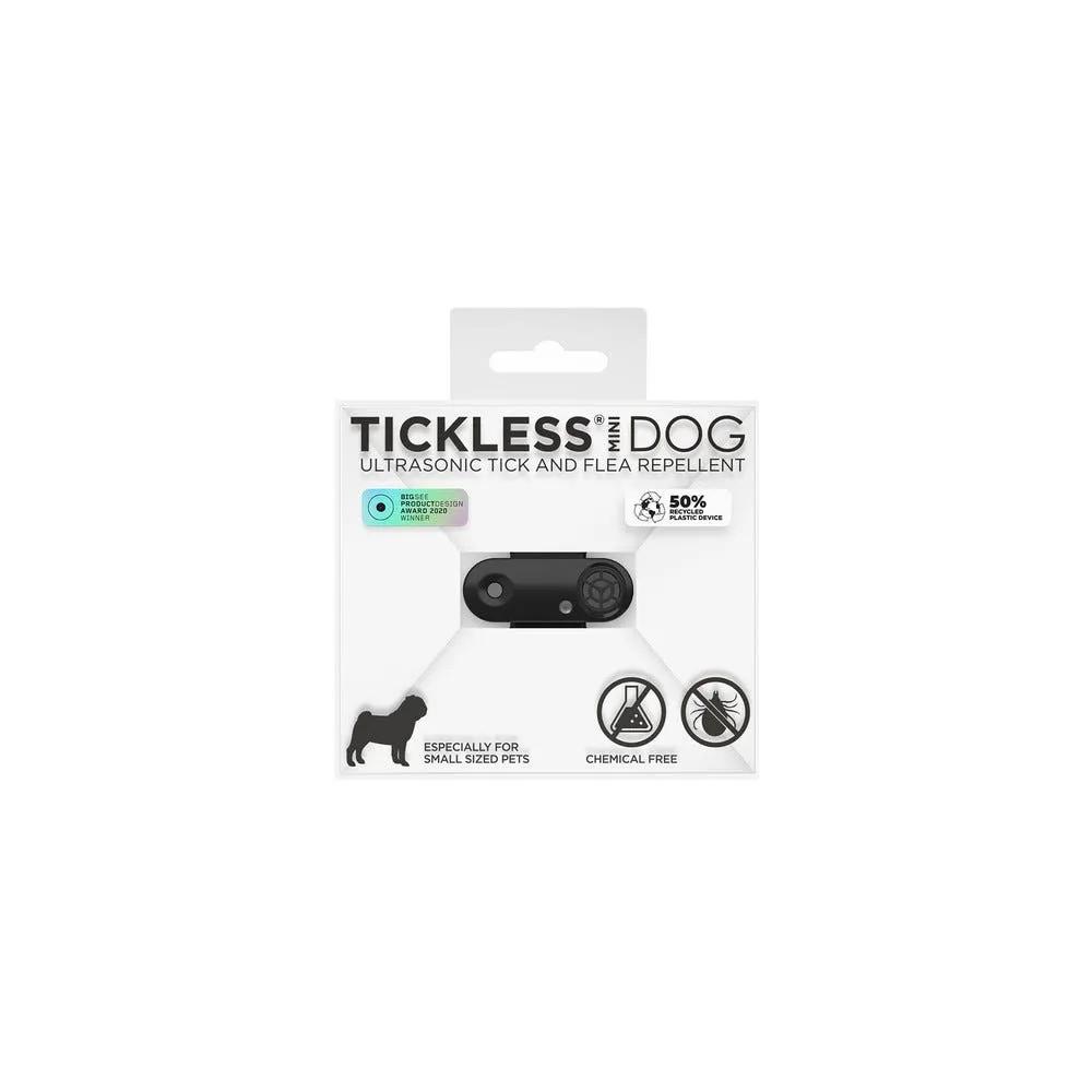 Tickless Mini Dog Repellente Ultrasuoni Per Cani Taglia Piccola Black