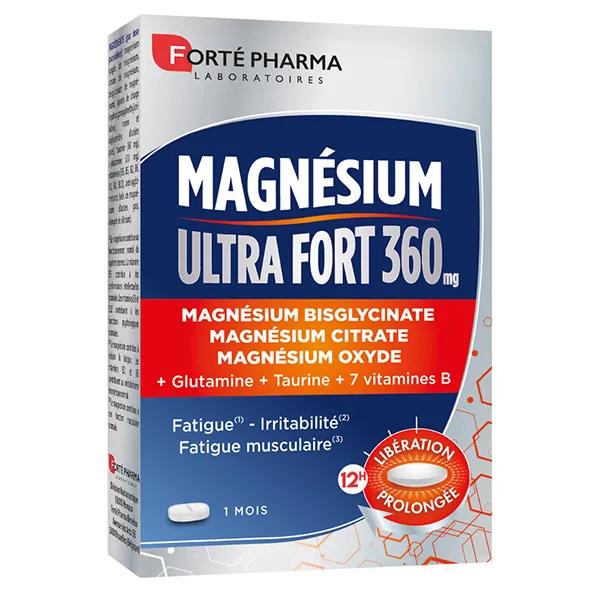 Forté Pharma Magnesium Ultra Strength LP 30 tablets | French Parapharmacy