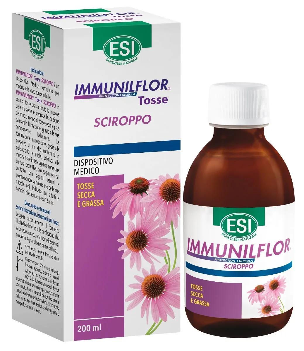 Esi Immunilflor Sciroppo Tosse Secca e Grassa 200ml