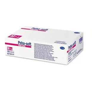 Hartmann Peha-Soft White Nitrile Gloves Size M 100 units