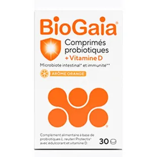 BioGaia Vitamine D Lactobacillus Reuteri Protectis Aroma Arancia 30 compresse