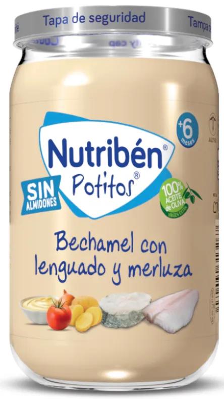 Potito béchamel Nutribén Sole et Merlu 235 gr