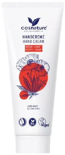 Cosnature Bio-Mohn- und Hanf-Handcreme 75 ml