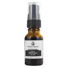 Ballot-Flurin Santé Spray Propolis Noire Avec Alcool 100% Bio 15ml