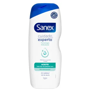 Sanex Expert Care Shower Gel Oil for Dry Skin 600 ml
