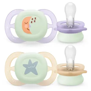 Philips Avent SCF075/17 Ultra Start Chupeta Noturna 0-2m 2 unid.