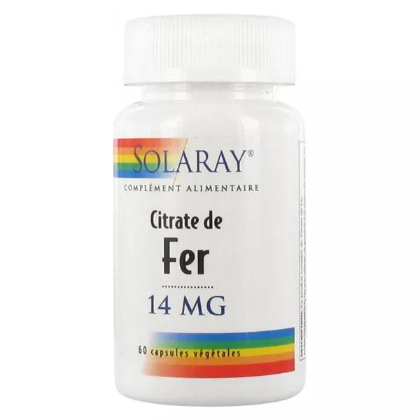 Solaray Ferro 14mg 60 capsule vegetale