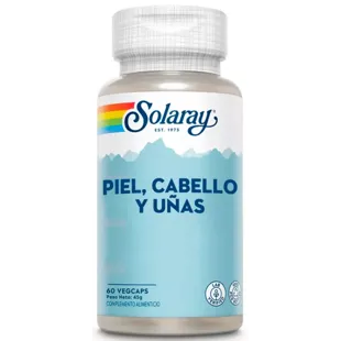 Solaray Skin, Hair and Nails 60 Vegcaps