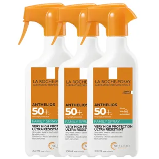 La Roche Posay Anthelios Family Spray SPF50+ 3x300 ml