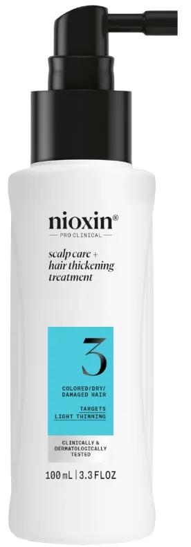 Nioxin 3 Trattamento Densificante per Capelli Tinti Lieve Indebolimento 100 ml