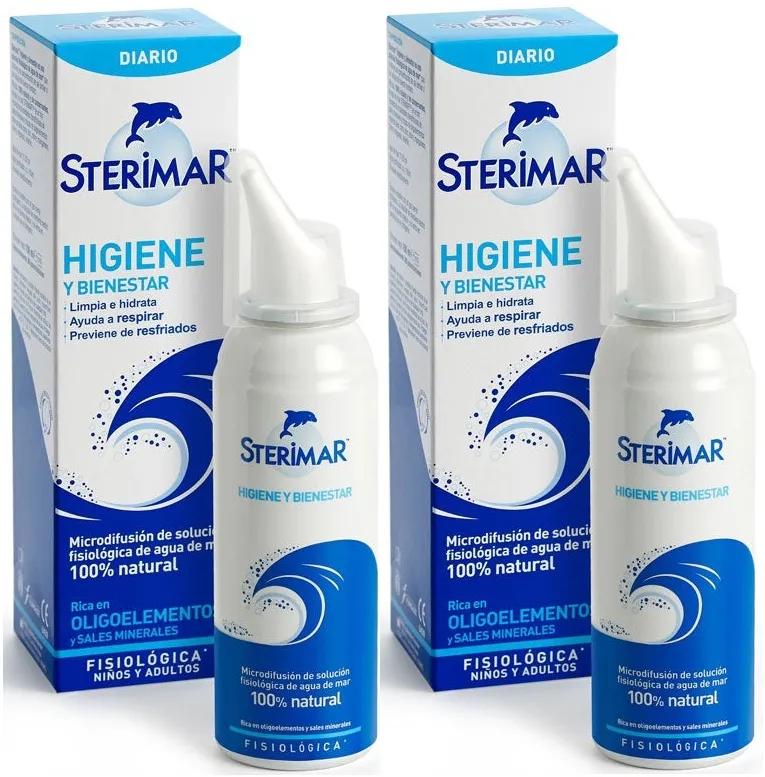 Stérimar Microdiffusion Physiologique d'Eau de Mer 2x100 ml
