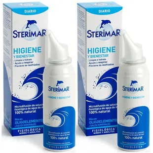 Stérimar Microdifusión Fisiológica de Agua de Mar 2x100 ml