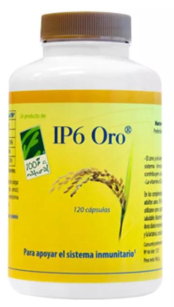 100% Natural Ip6 Ouro Vitaminas e Minerais 120 Cápsulas