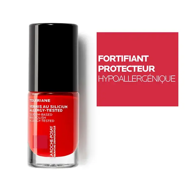 La Roche Posay Tolériane Vernis à Ongles Silicium N°22 Coquelicot 6ml