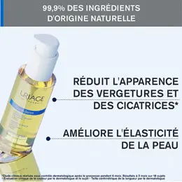 Uriage Bariéderm-Cica Huile Dermatologique Reparatrice Vergetures 100ml