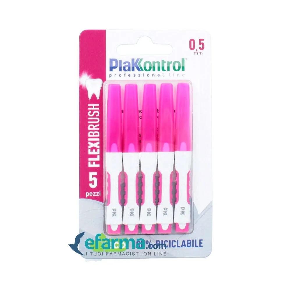 PlakKontrol Flexi Brush Scovolino Interdentale Flessibile 0,5 mm