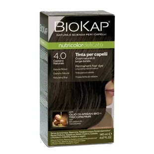 Biokap Delicato Dye 4.00 Natural Brown 140 ml