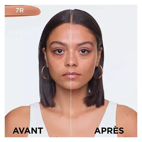 L'Oréal Paris Accord Parfait Fond de Teint Fluide N°7R Ambre Rose 30ml