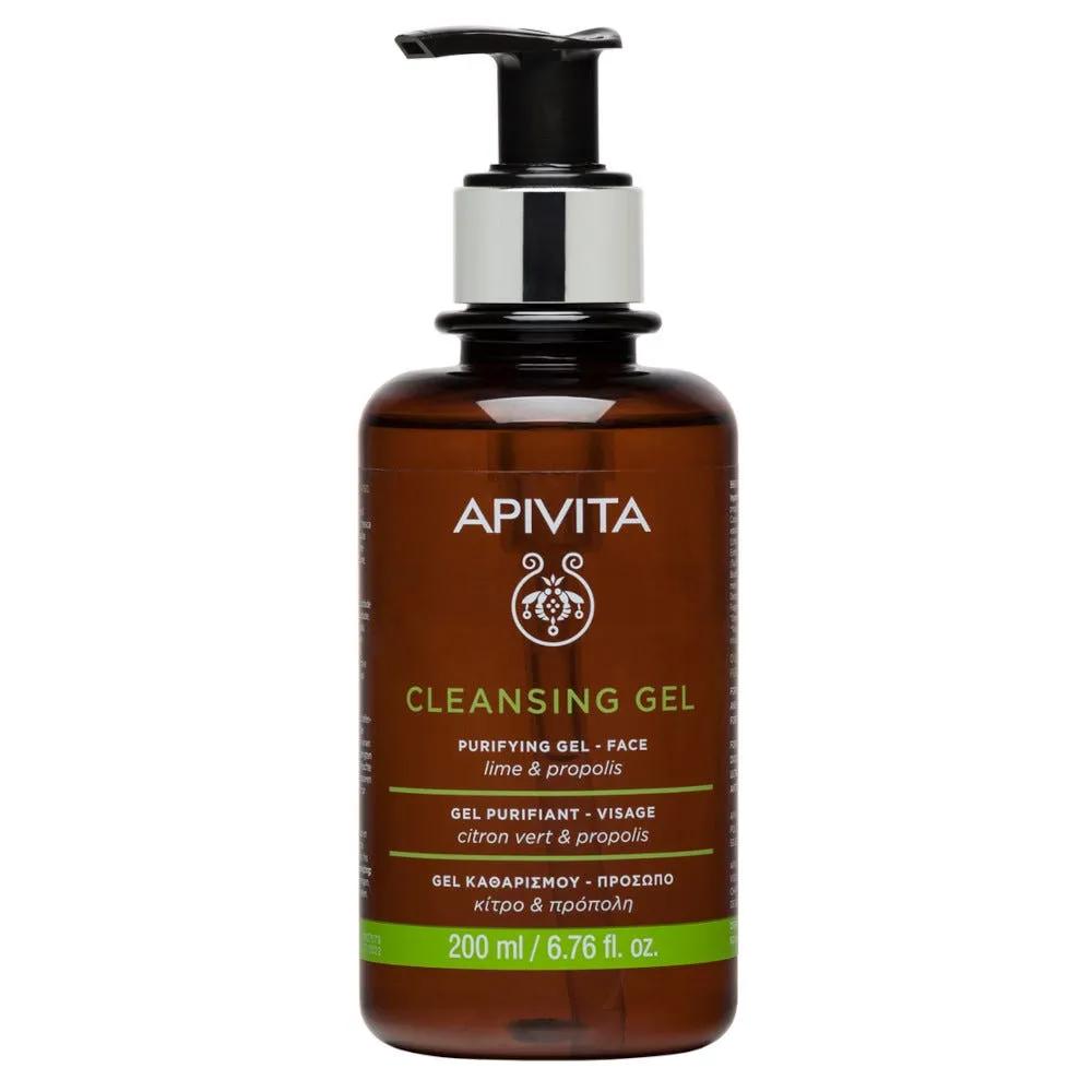 Apivita Cleansing Gel Purificante Viso 200 ml