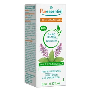 Olio essenziale di salvia sclarea biologica Puressentiel 5 ml