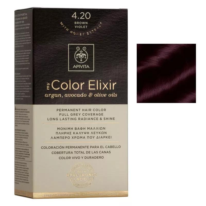 Apivita Tinte My Color Elixir N420 Castaño Violeta