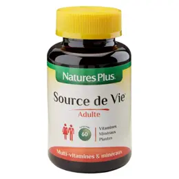 Nature's Plus Source de Vie Adulte 60 comprimés