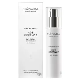 MÁDARA Time Miracle Age Defence Crème de Jour Anti-Âge Bio 50ml