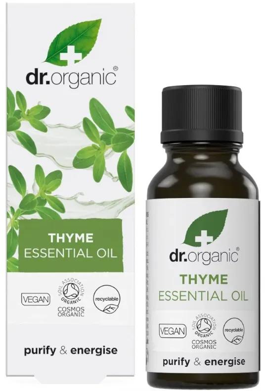 Dr.Organic 100% reines Bio-ätherisches Öl Thymian Thymol 10 ml