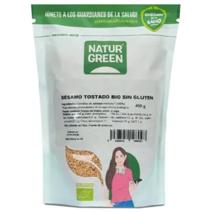 NaturGreen Organic Toasted Sesame 400g