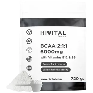 Hivital BCAA 2:1:1 6000 mg 720 gr