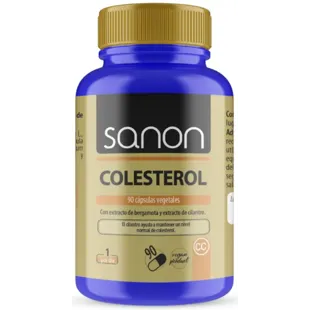 Sanon Cholesterol Bergamot + Coriander 90 Capsules