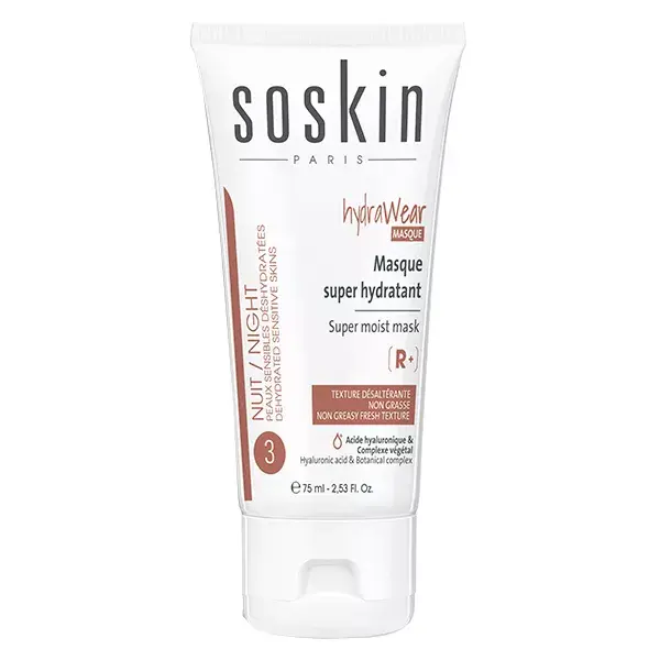 SOSkin Hydrawear Masque Super Hydratant 75ml