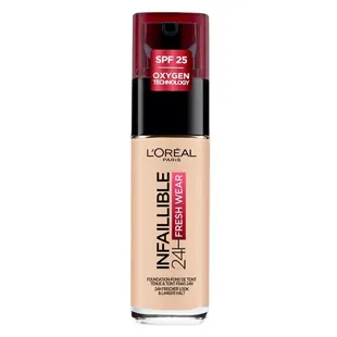 L'Oréal Paris Infaillible 24h Fresh Wear Fondotinta Liquido N°20 Ivoire 30ml