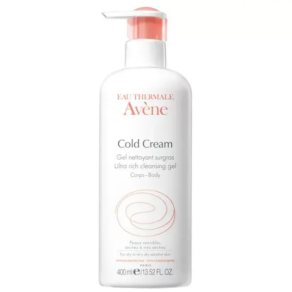 Avène Cold Cream Ultra Rich Cleansing Gel 400ml