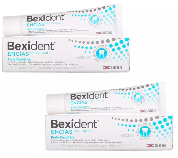 Bexident Gencives Dentifrice Usage Quotidien 2x75 ml