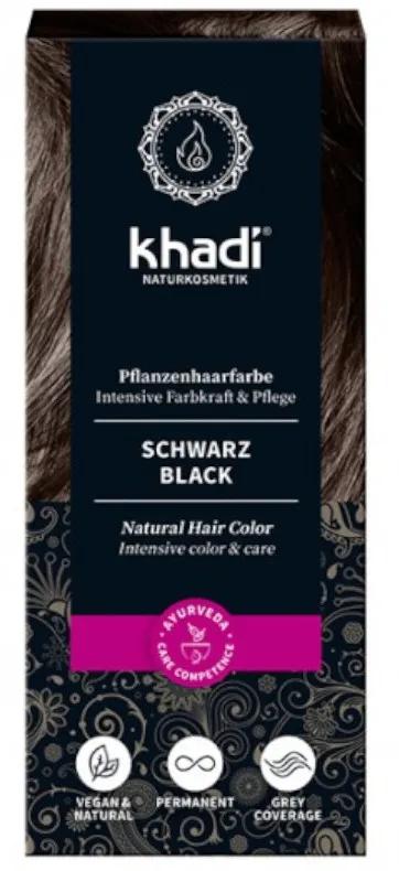 Khadi Coloration Végétale Noire 100g