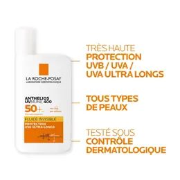 La Roche Posay Anthelios UVmune 400 Fluide Parfumé SPF50+ 50ml