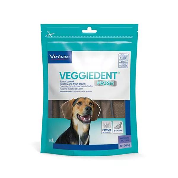 Virbac Veggiedent Fresh M Snack 15 unità